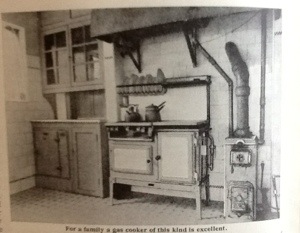 Large gas cooker